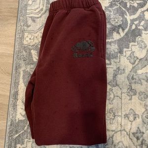 Roots Classic Sweatpants Slim Maroon